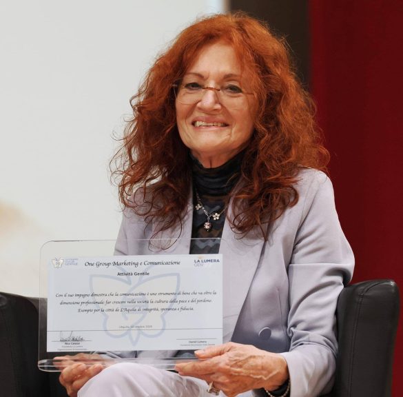 8-Francesca Pompa, presidente One Group, partner Giornata